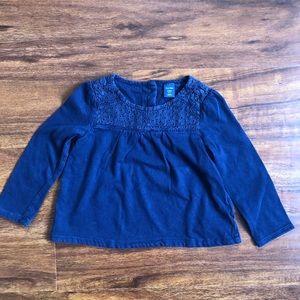 baby GAP eyelet tee